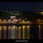 Flensburger-Stadtimpressionen " bei Nacht..."