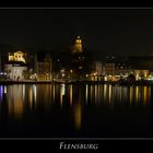 Flensburger-Stadtimpressionen " vom Ostufer aus gesehen..."