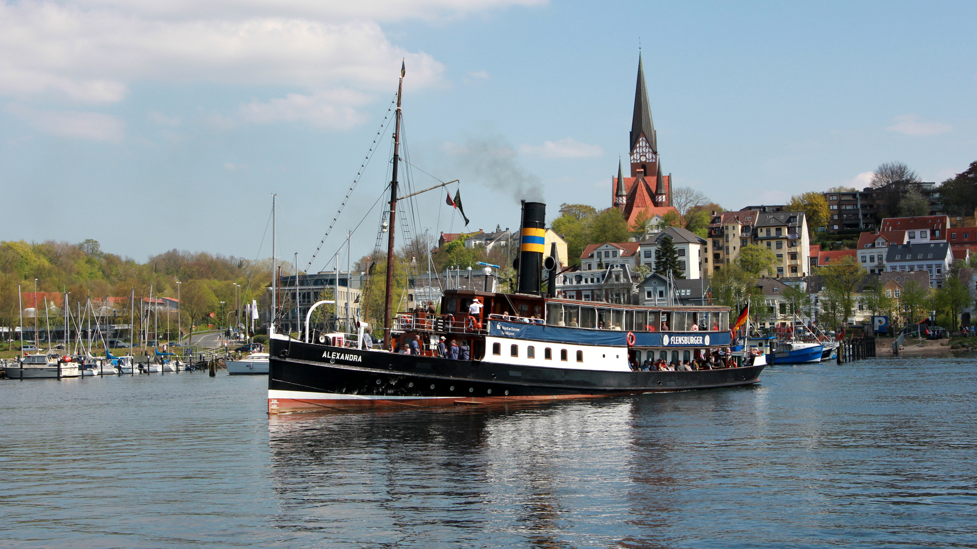 Flensburgs schwimmendes Wahrzeichen