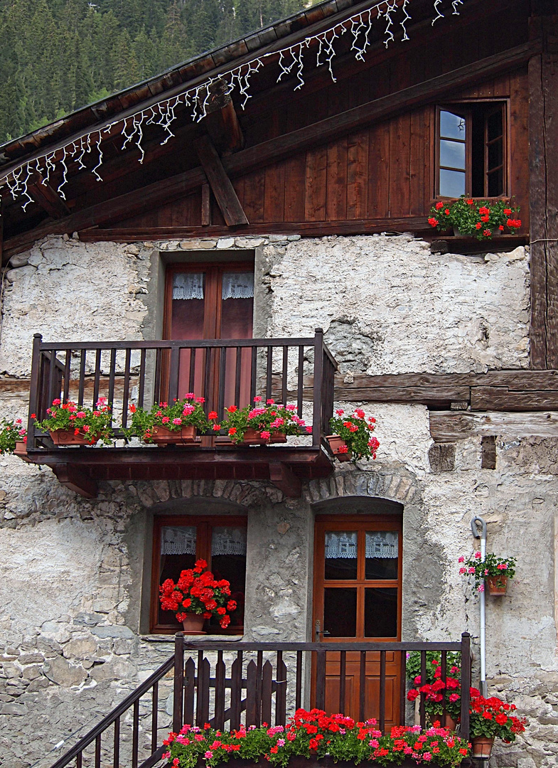 fleurs à tous les etages...