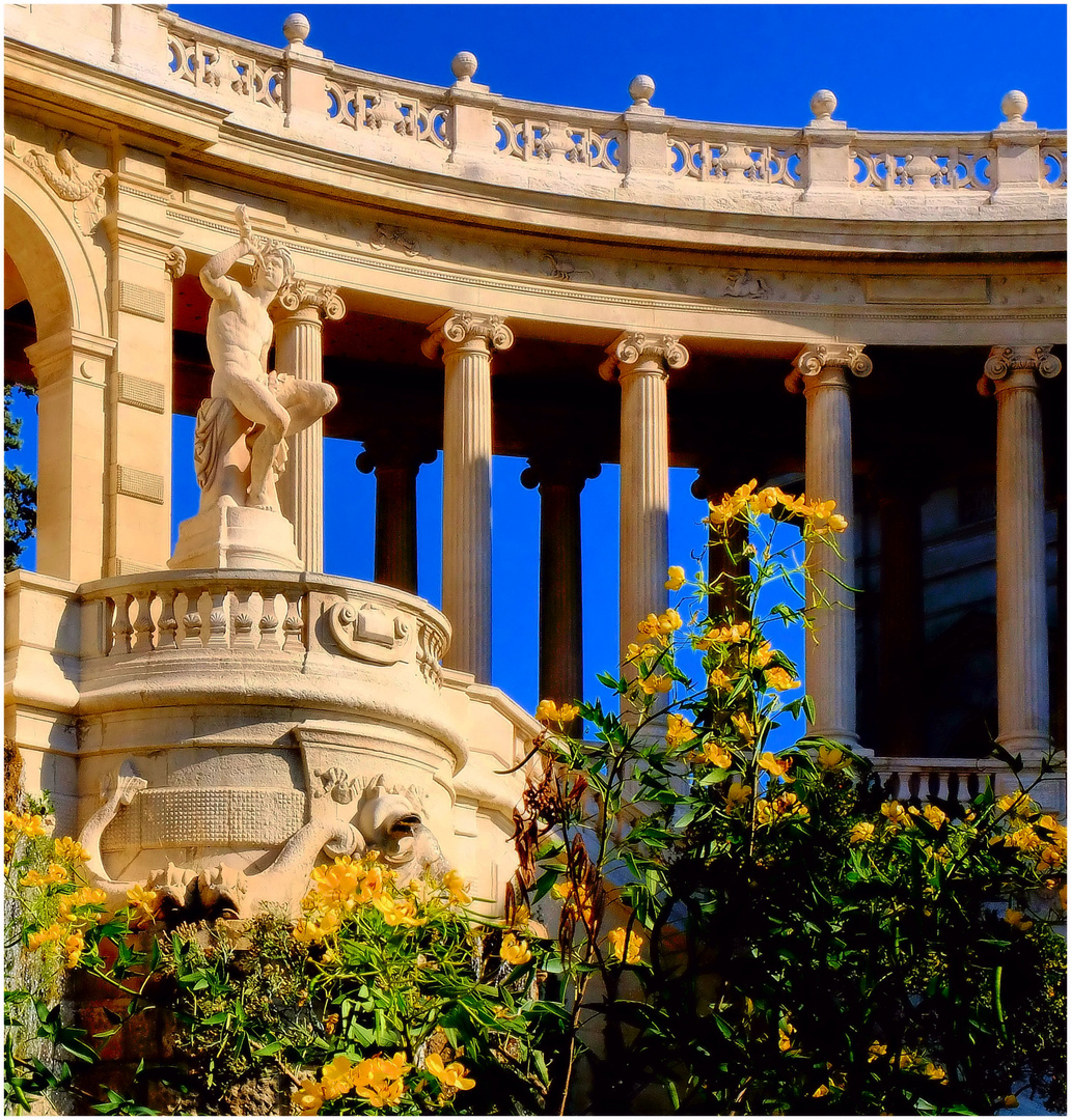 Fleurs au palais