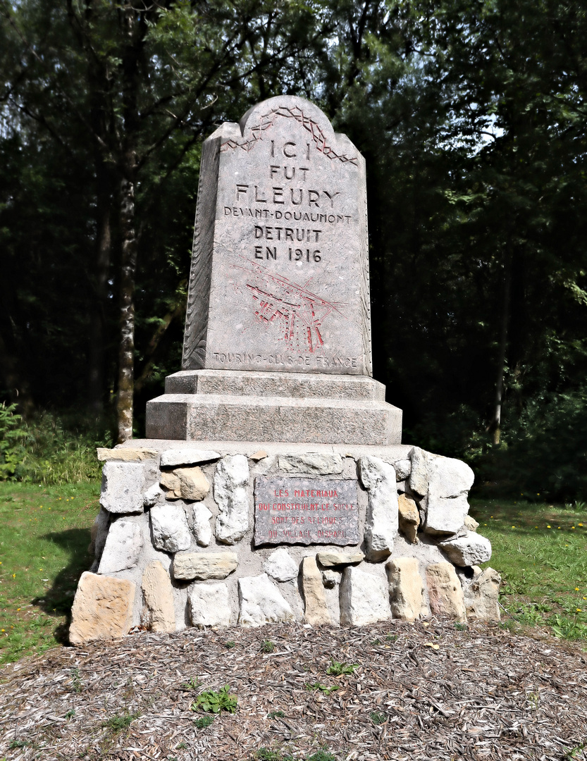 fleury- devant - douaumont, ein dorf wehrte sich....