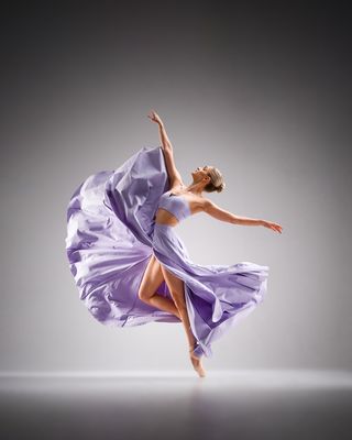 Fliederfarbene Blüte