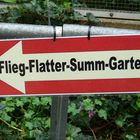 Flieg Flatter Summ Garten