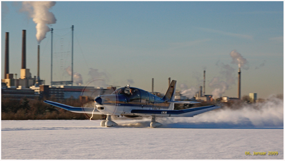 Fliegen am 6.1.2009