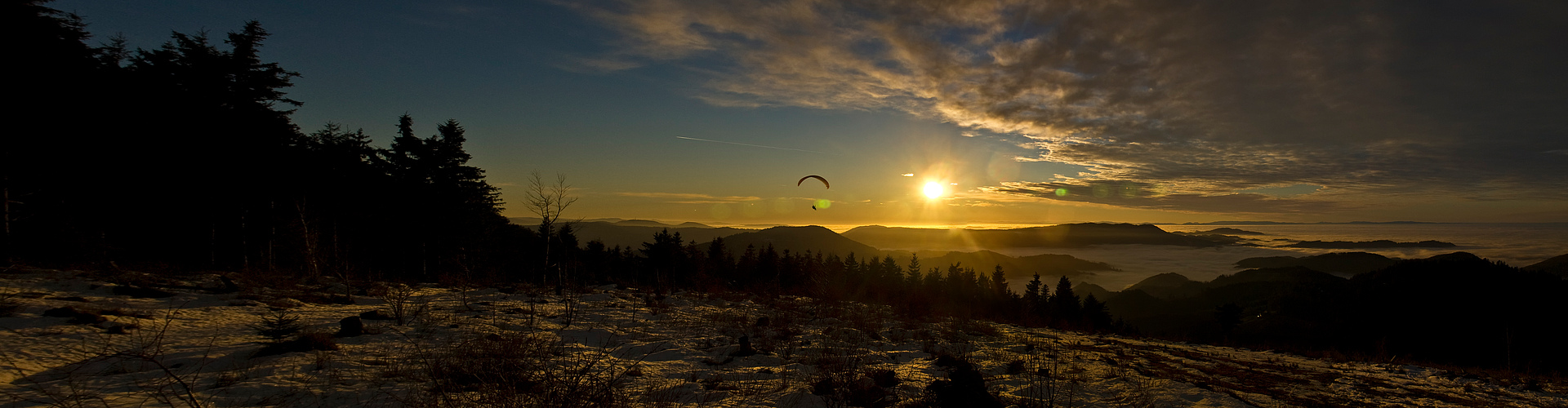 Fliegen am Heiligen Abend