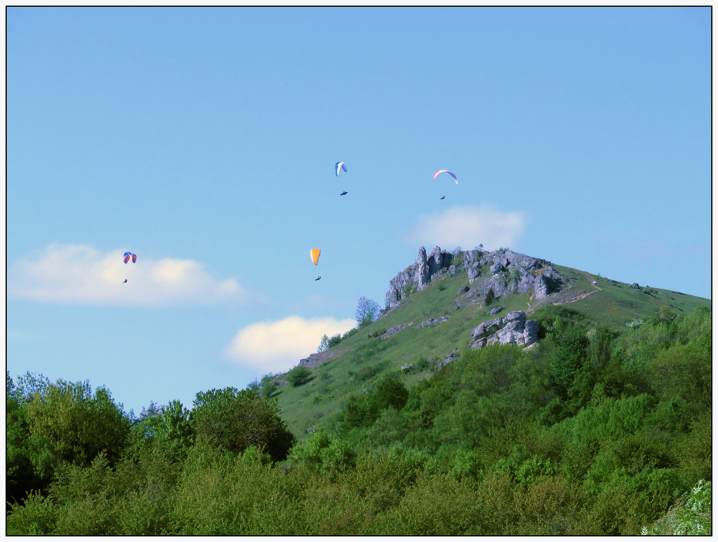 Fliegen am Walberla