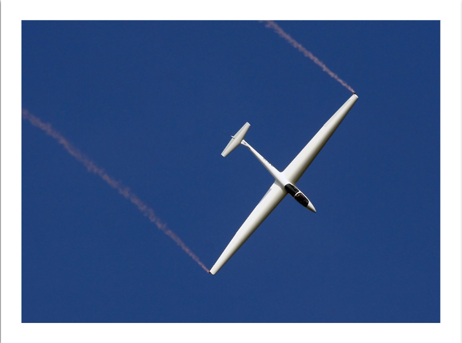 Fliegen bis die Flügel rauchen