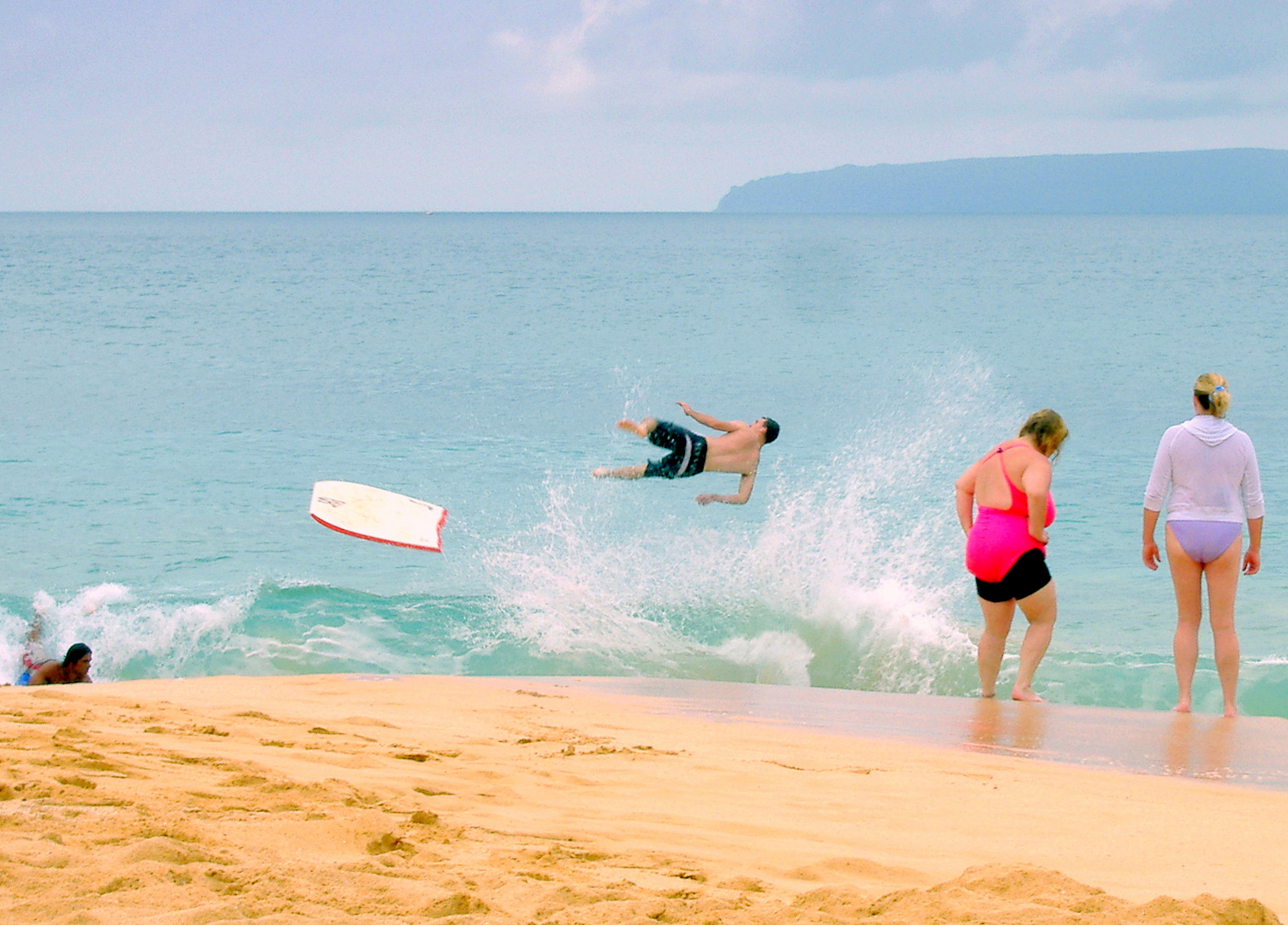 Fliegen und Surven auf Maui