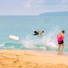 Fliegen und Surven auf Maui