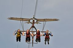 Fliegen wie ein Adler