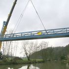 Fliegende Brücke (neue Alzette-Fussgängerbrücke in Ettelbrück)