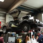 Fliegender Delorean