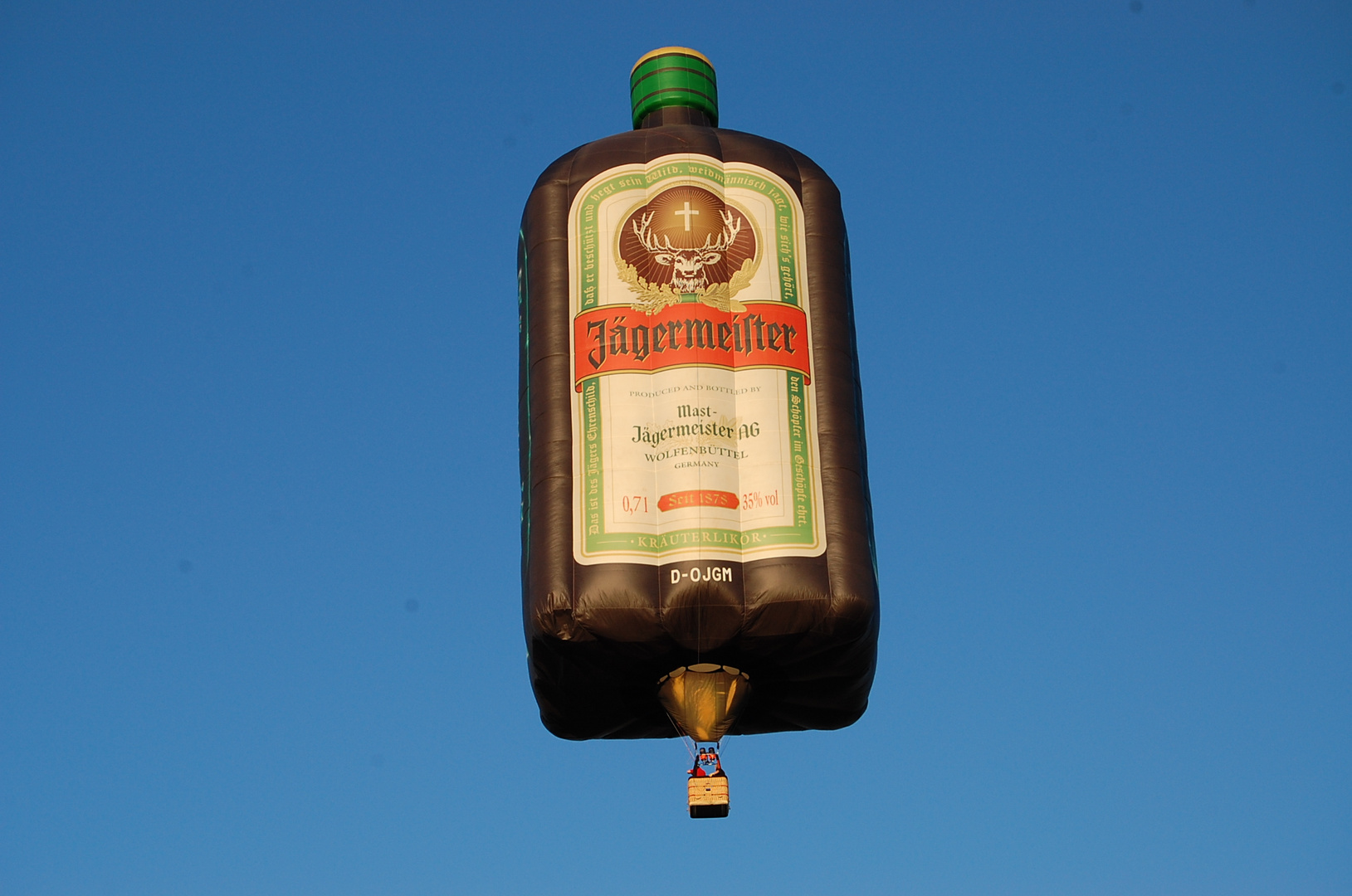 fliegender Jägermeister