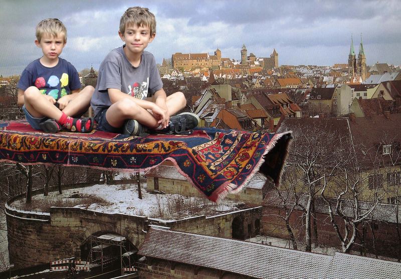 Fliegender Teppich Foto Bild Kinder Kinder Ab 2 Menschen Bilder Auf Fotocommunity