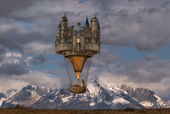 Fliegendes Schloss