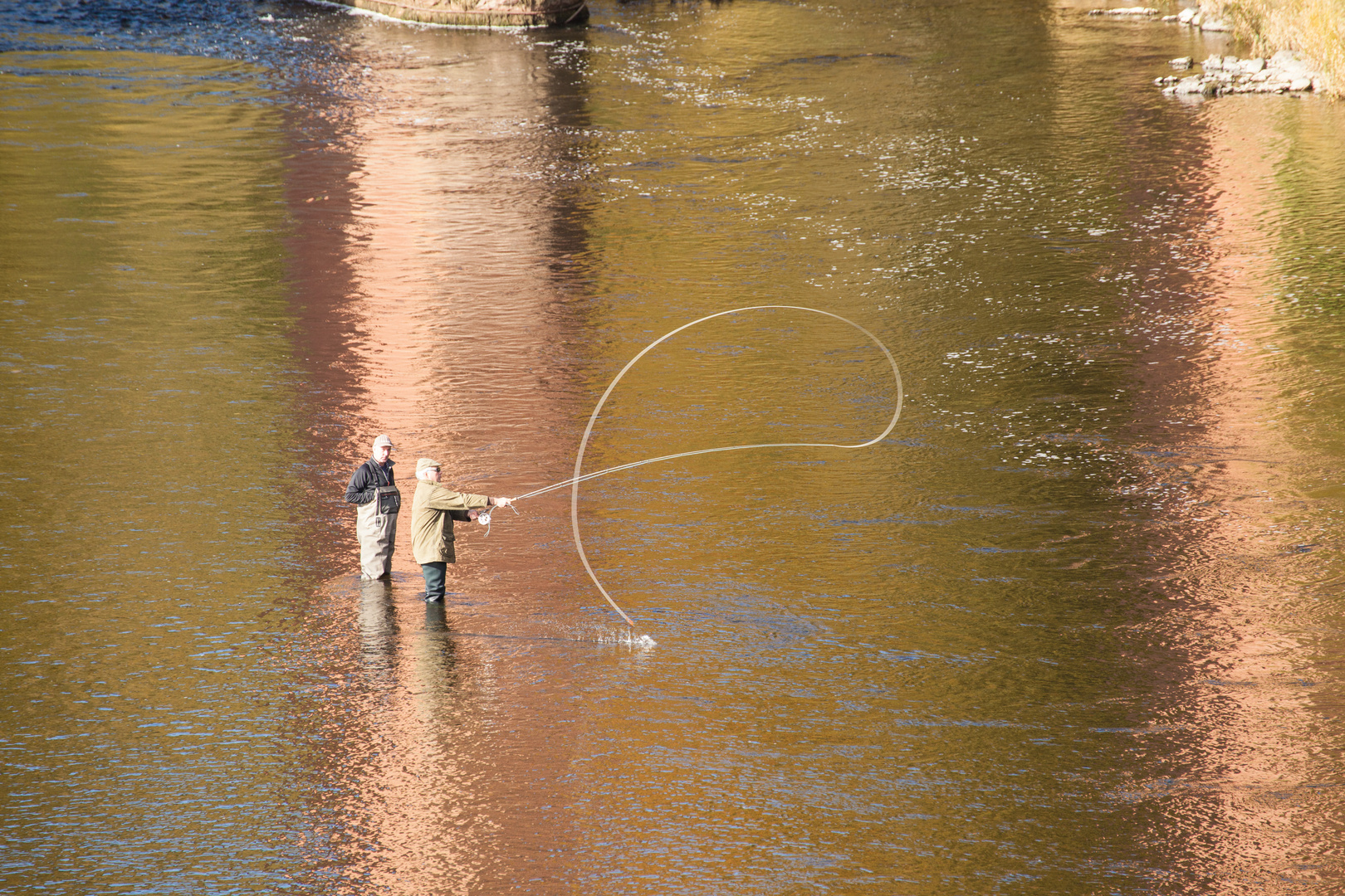Fliegenfischen im River Tweed