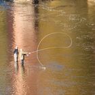 Fliegenfischen im River Tweed