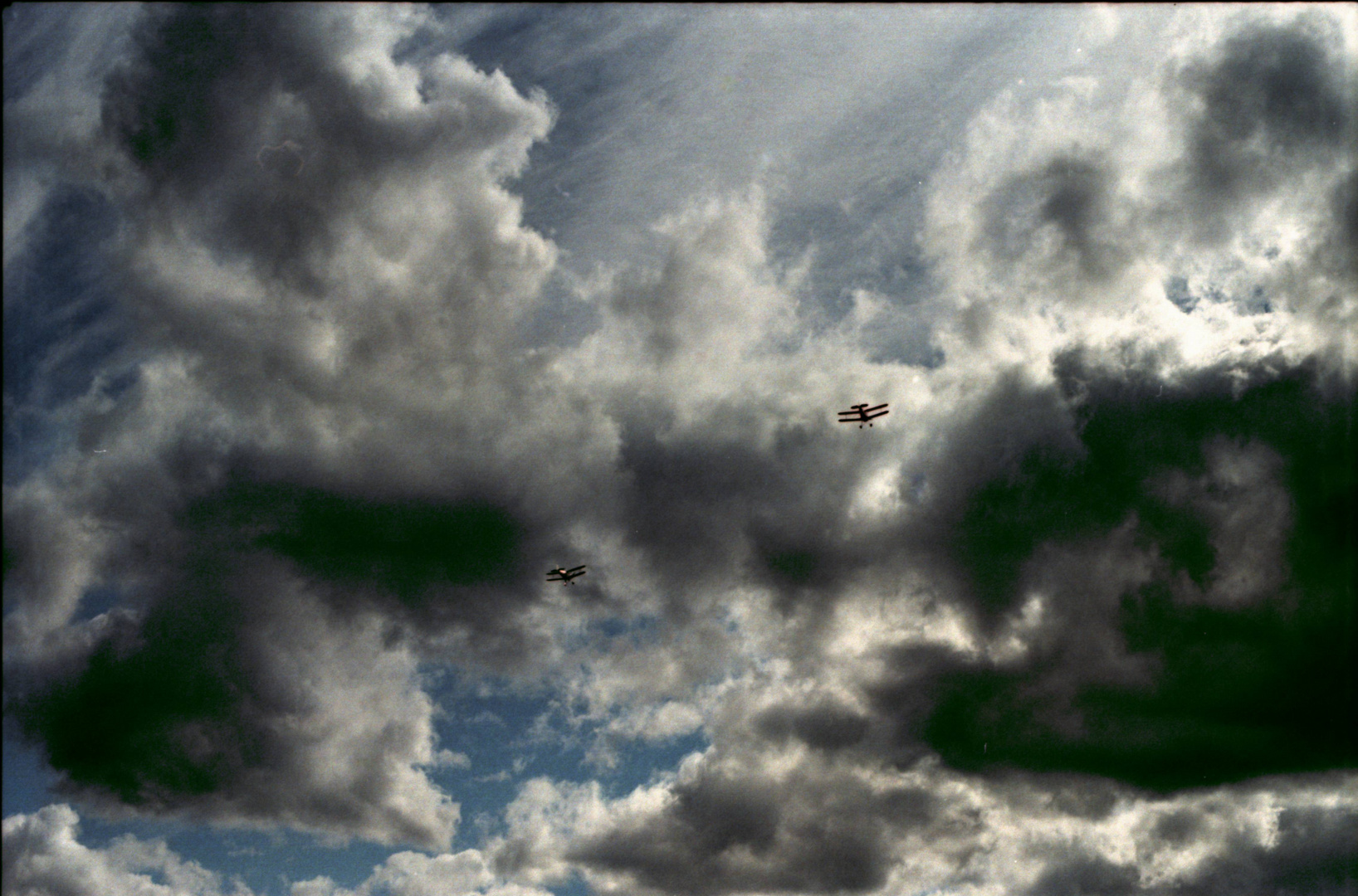 Flieger, grüß mir die... Wolken?