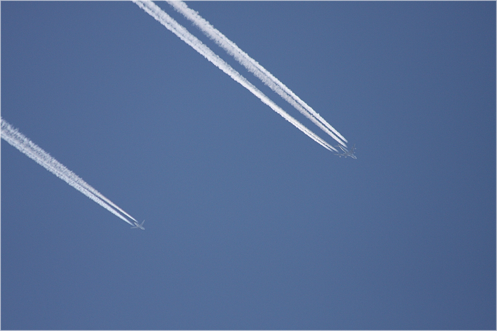 Flieger grüßt mir die Sonne