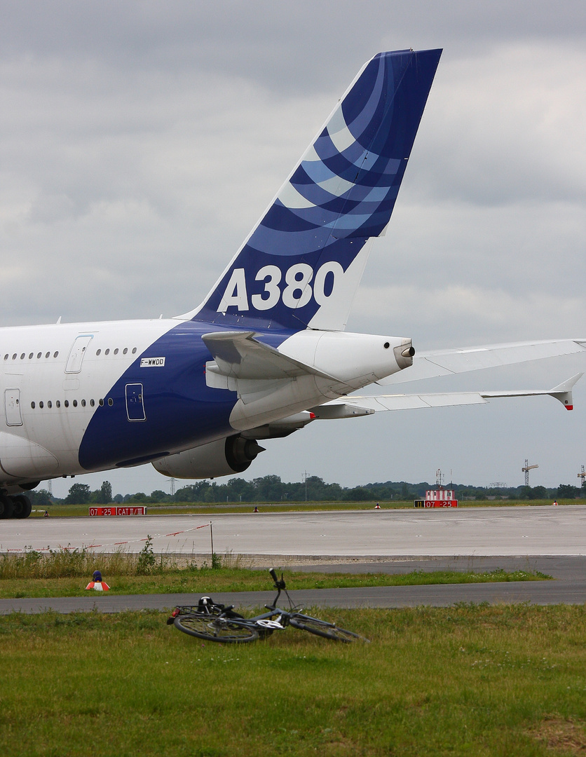 Flieger noch erreicht.