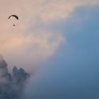 Flieger über dem Nebelmeer