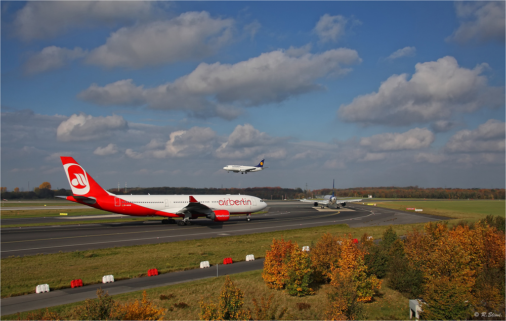 Flieger von rechts