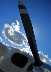 Fliegerhimmel im norddeutschen Herbst III