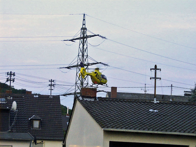 Fliegerische Glanzleistung ( Hubschrauber )