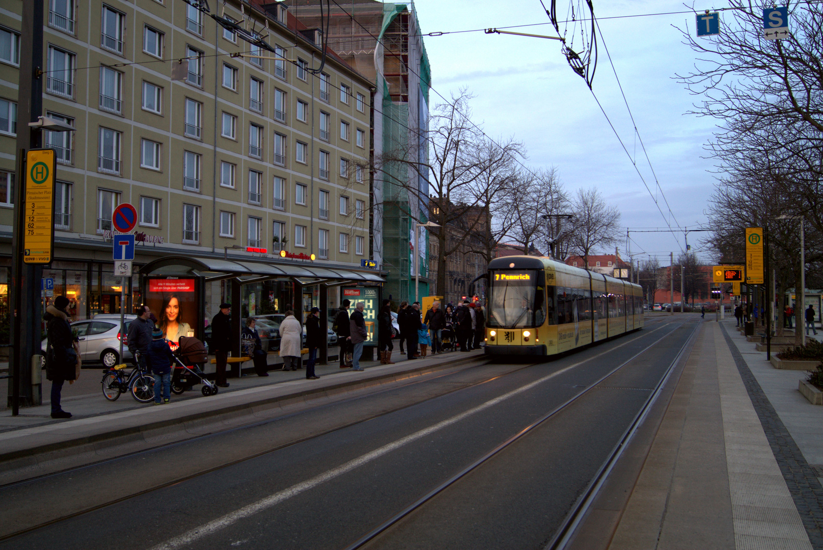 Fliehende Linien Dresden Pirnaischer Platz