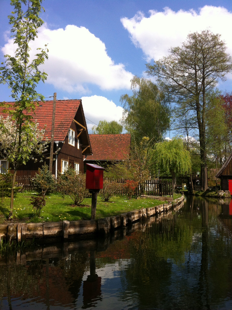 Fliess in Lehde Spreewald...