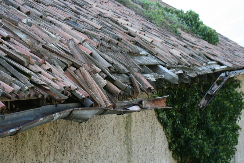 fließende Dachziegel