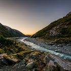 Fließender Gletscher