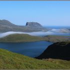 Fliessender Lofoten- Nebel bei Fredvang im Selfjorden: Norwegenreise 2014