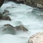 fließendes Gewässer in der Partnachklamm