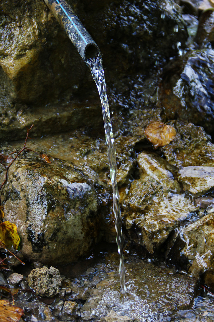 fließendes Wasser