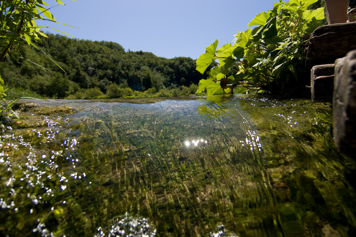 fließendes Wasser