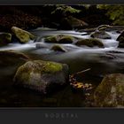 fließendes Wasser, Bodetal, Harz