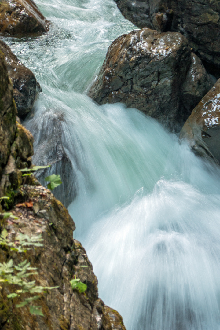 Fließgewässer in Klamm