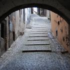 Flight of steps in L'aquila