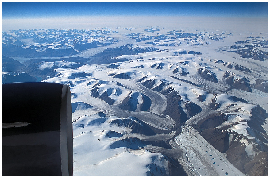 [ Flight over Greenland ]