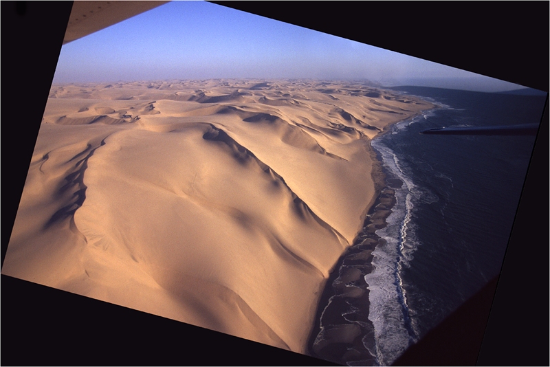 flight over namib