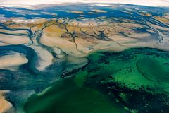 Flight over namib