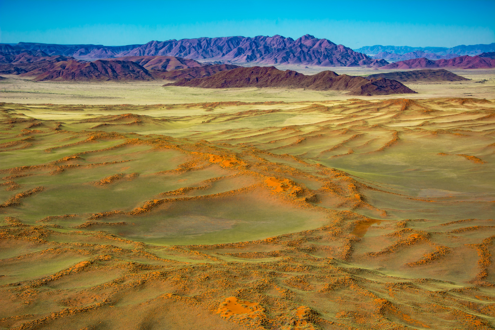 Flight over namib VI