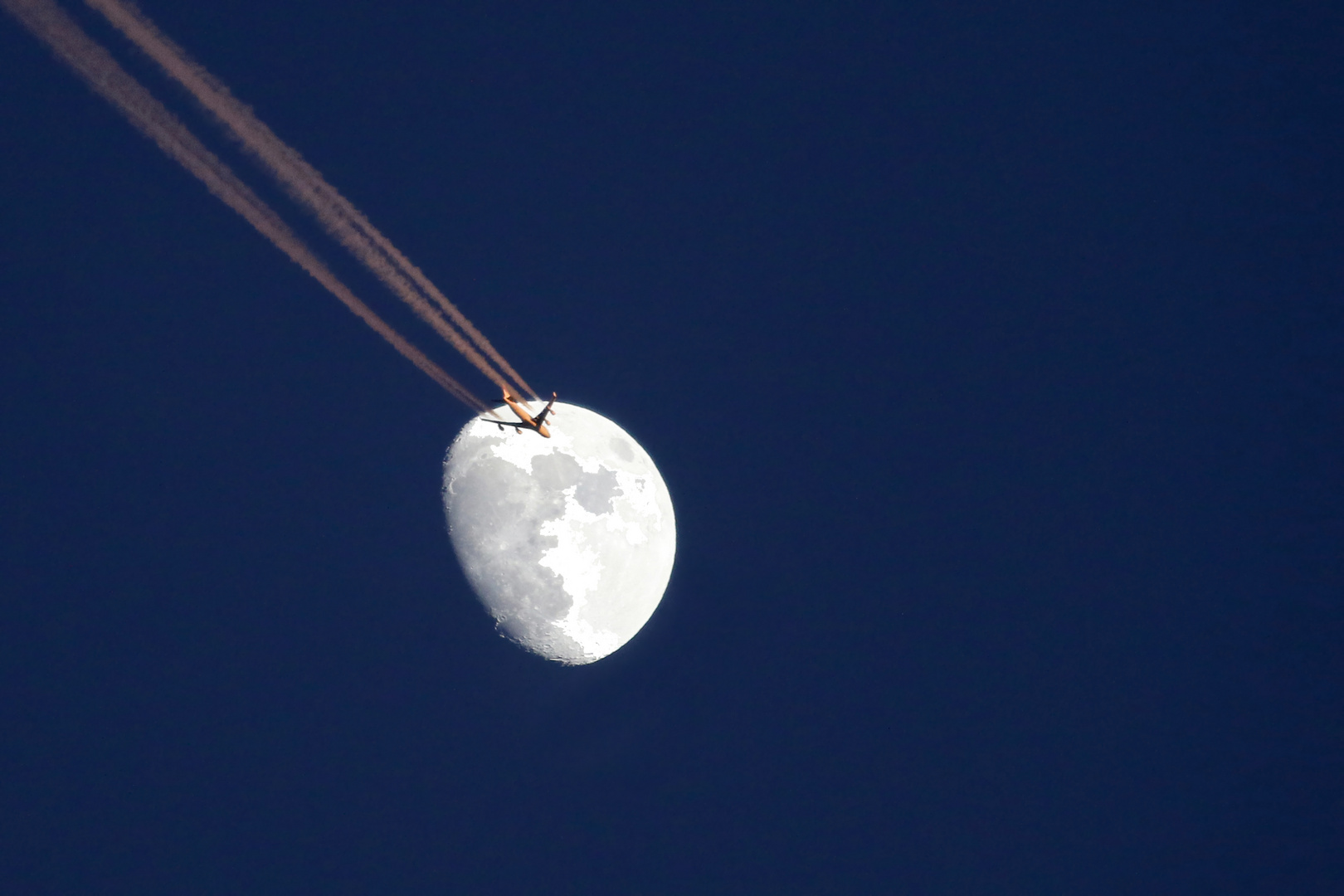 flight to the moon