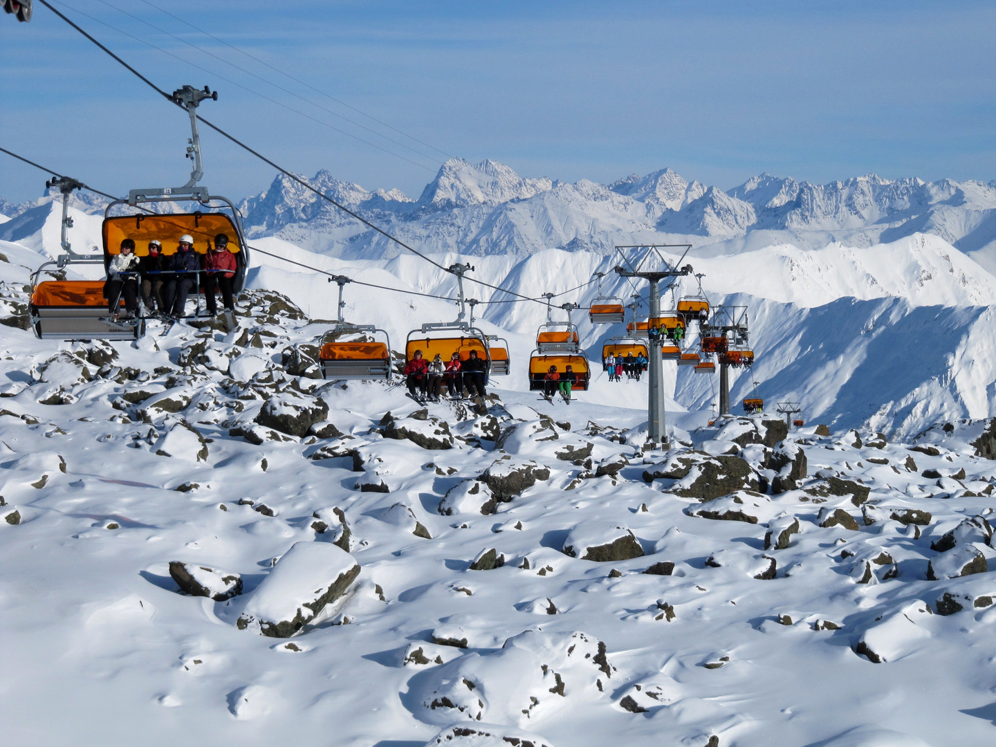 Flimjochbahn - Samnaun - Schweiz