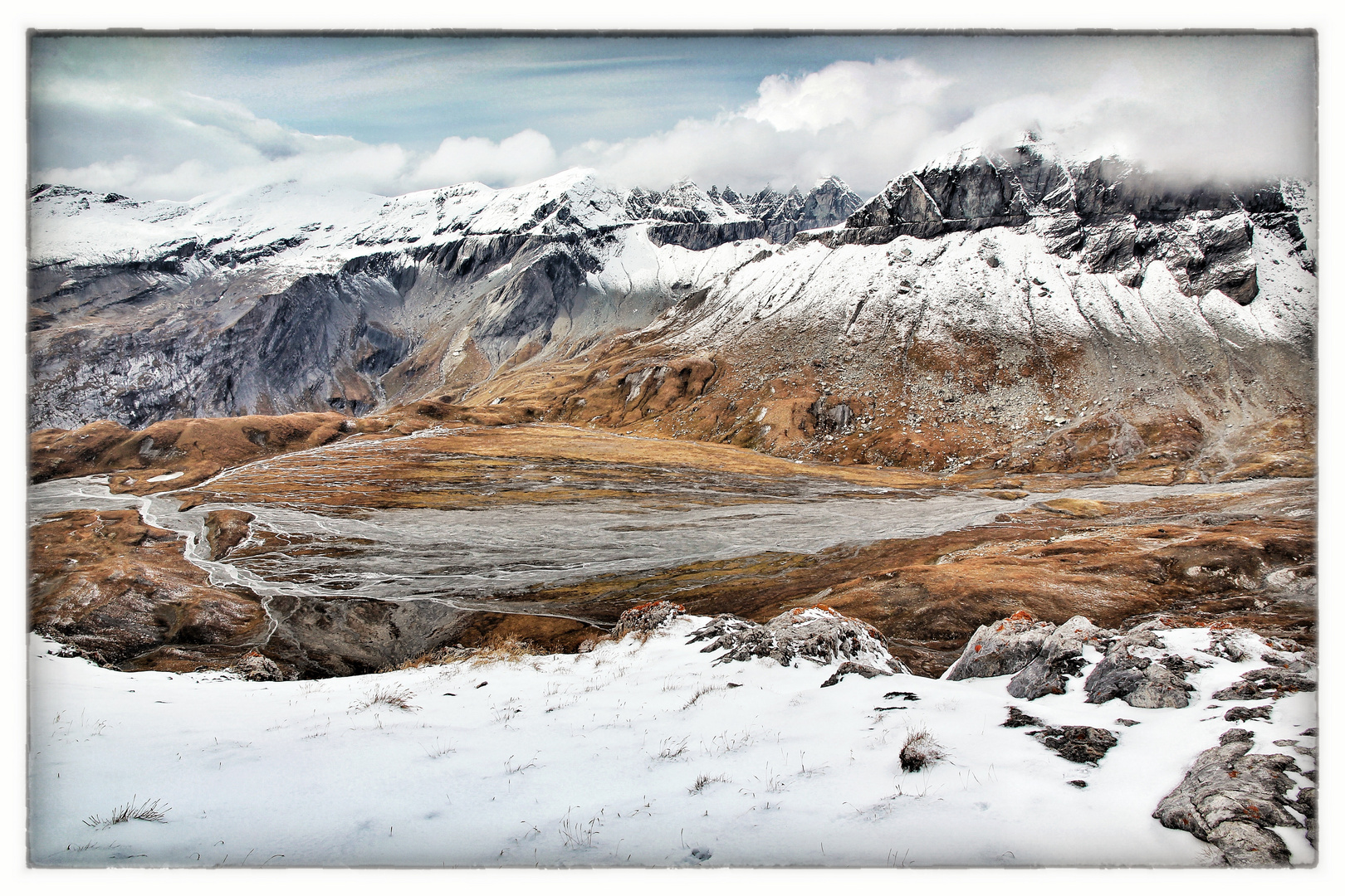 Flims, Segnas Sura frisch verschneit