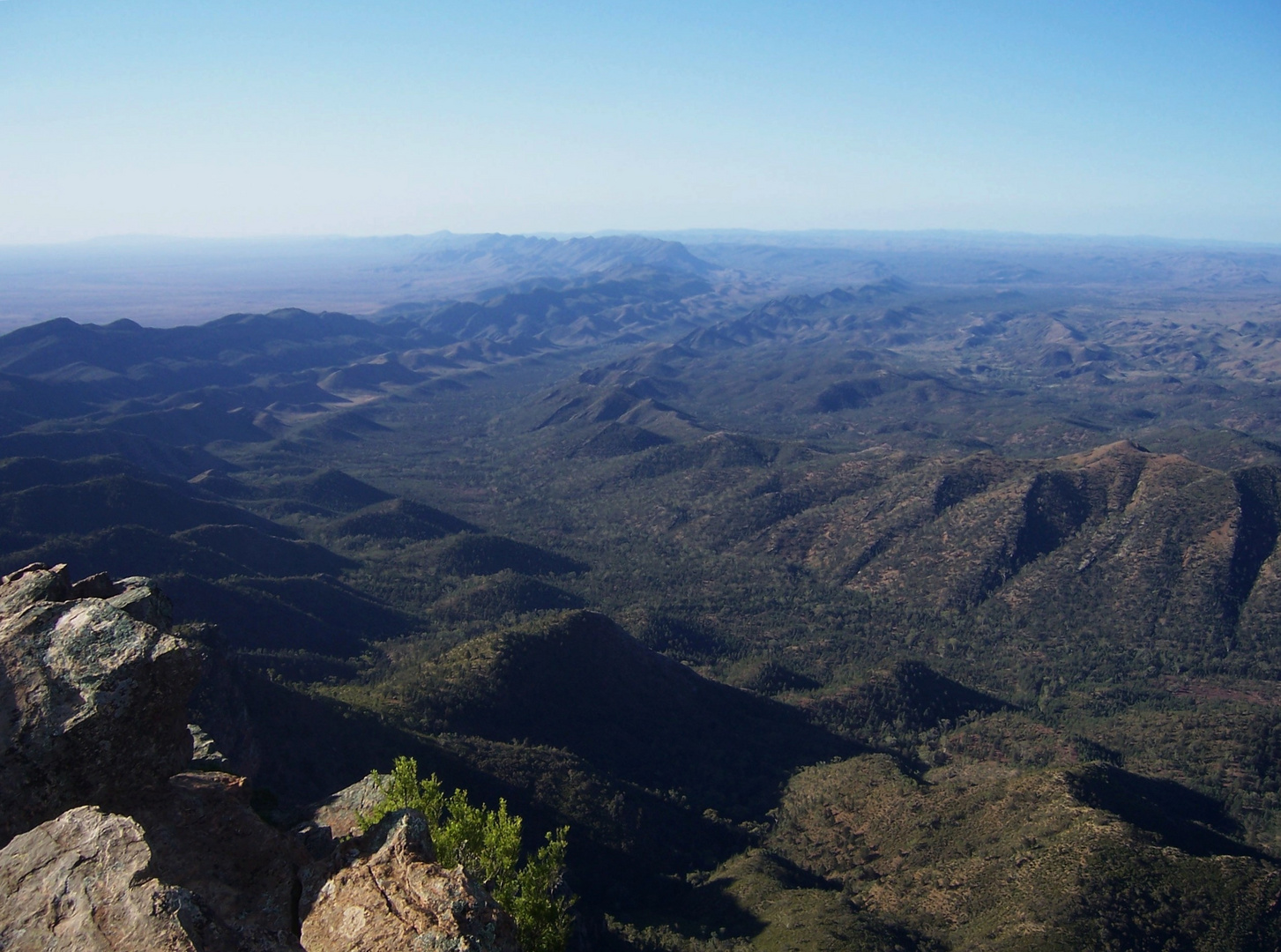 Flinders Ranges seen from Wilpena Pound