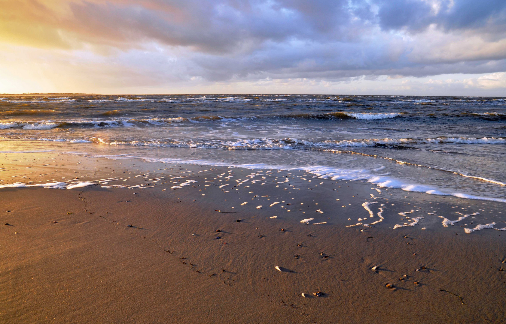 Flinthörn auf Langeoog im Herbst 1