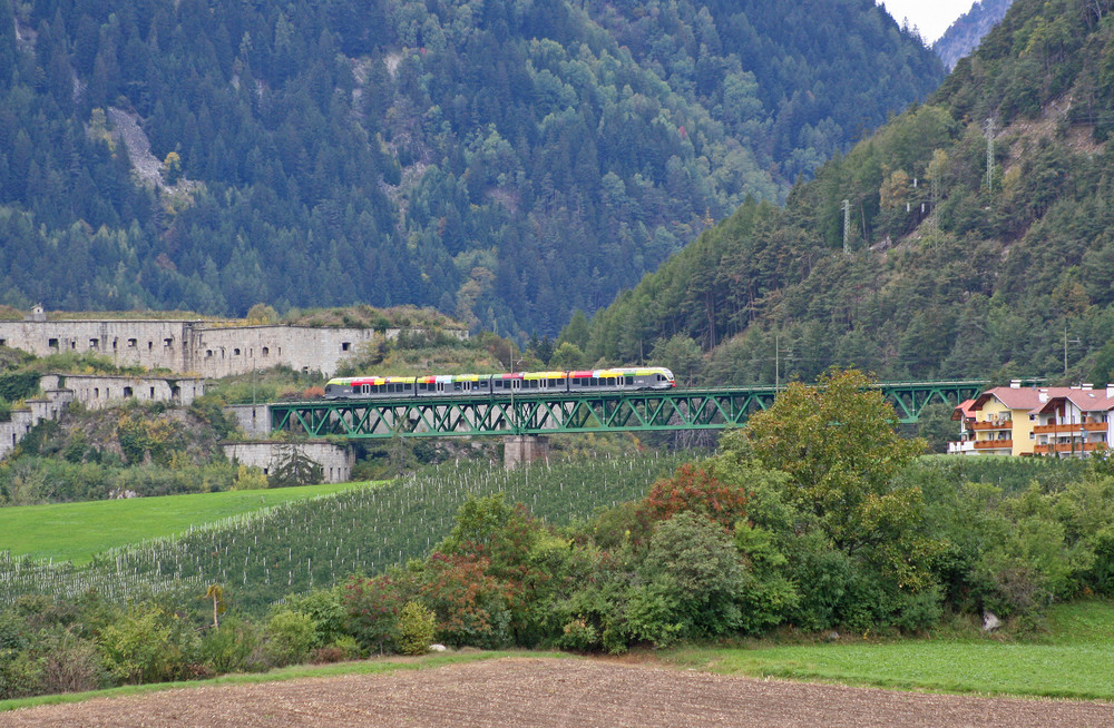 Flirt ETR 155 auf der Franzensfeste